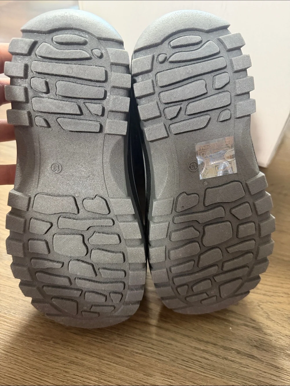 Dreampairs Kids Black Winter Boots - US 13